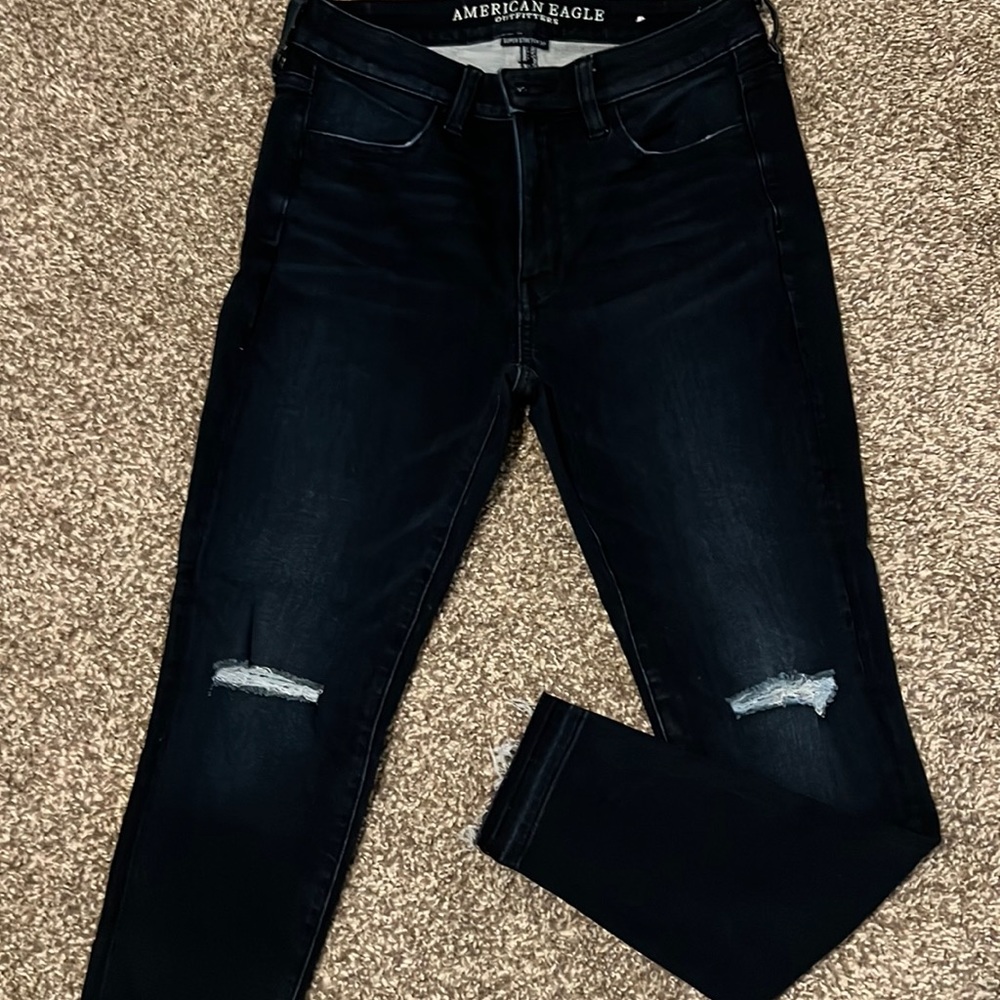 Dark blue women’s jeans